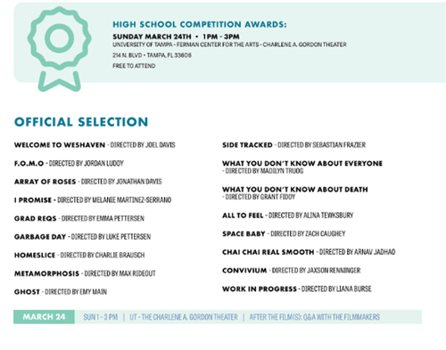 High School Nominees